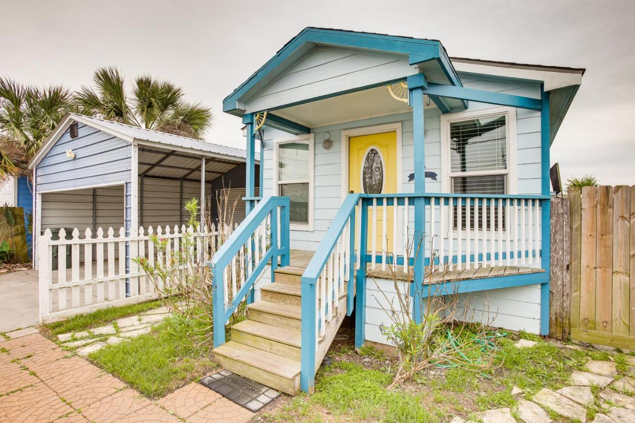 Galveston Cottage About 1 Mi To Beach Pet Friendly! Kültér fotó